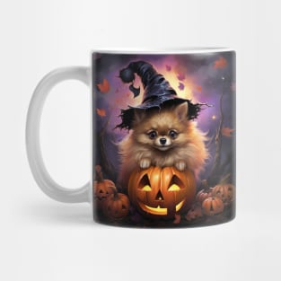 Halloween Pomeranian Mug